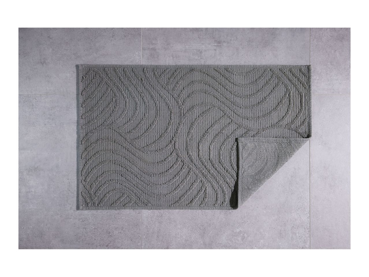 Go to full screen view: Livarno Home Shower Mat - Grey - Image 4