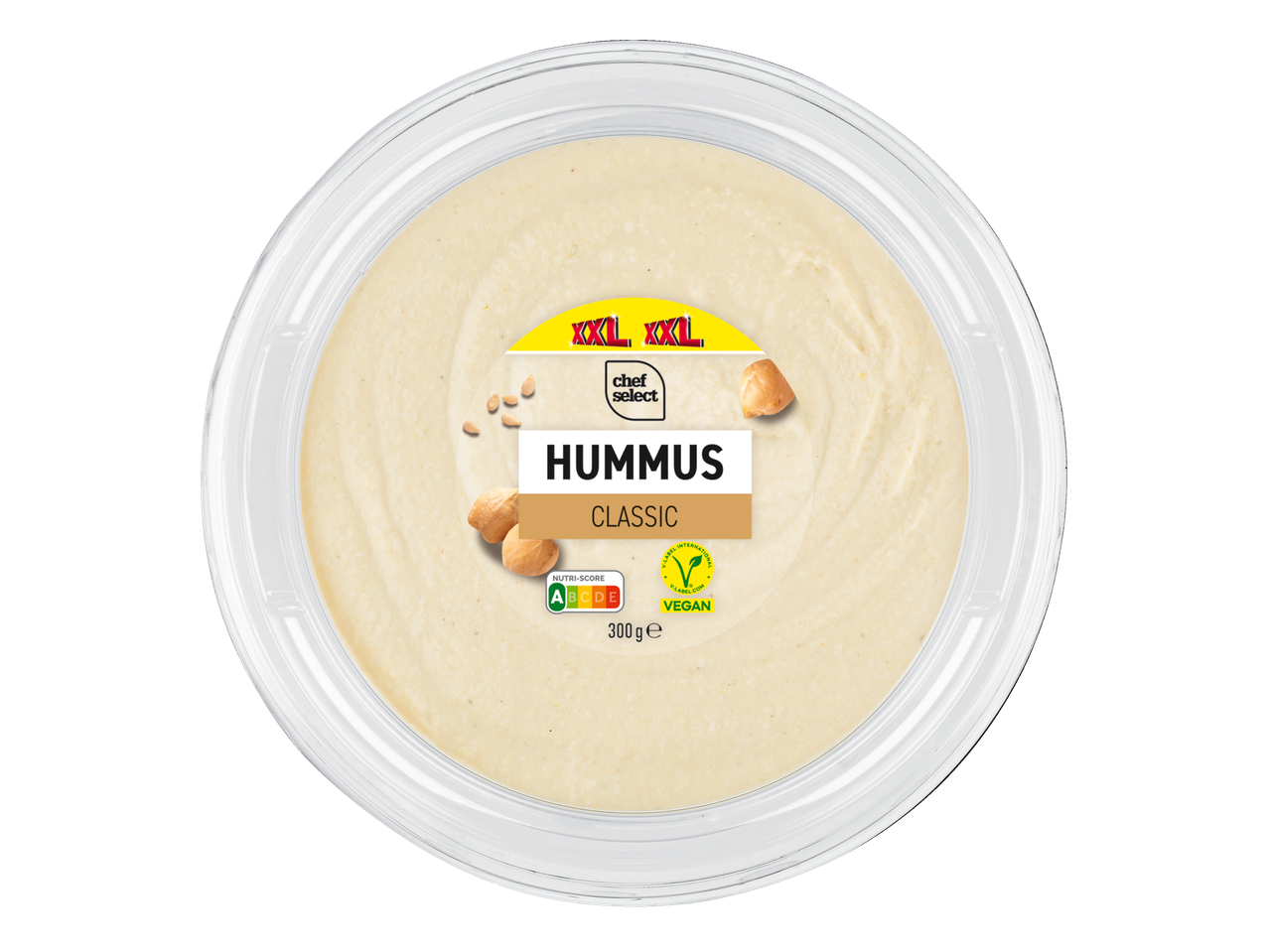 Chef Select XXL klasiskais humusa 300g.
