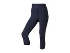Navy blue ¾ cycling leggings.