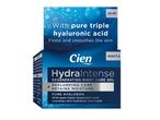 Cien HydraIntense регенериращ нощен гел с тройна хиалуронова киселина.