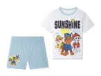 Paw Patrol Pyjama-Set mit T-Shirt und Shorts für Jungen.