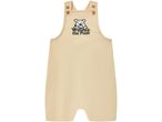 Winnie the Pooh baby romper in beige with button straps
