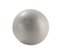 Bola de fitness Crivit cinzenta com nervuras horizontais