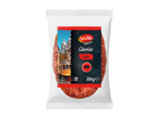 SOL&MAR Iberische Chorizo, pittig, 250g, met tram en kerk van Lissabon.
