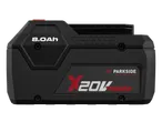 PARKSIDE PERFORMANCE 20V 8Ah accupack met X 20V TEAM branding.