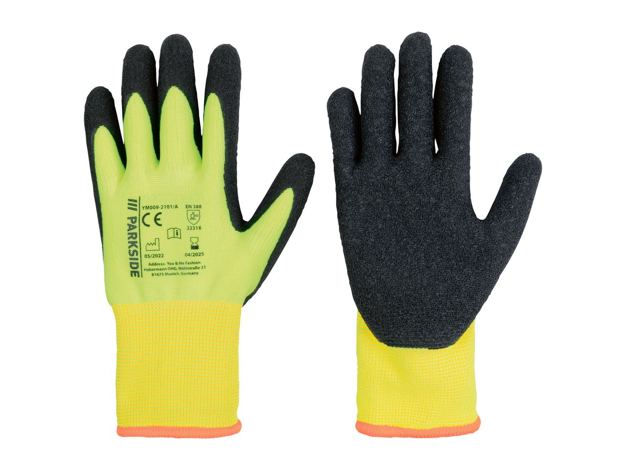 Go to full screen view: PARKSIDE Lined Work Gloves - Image 4