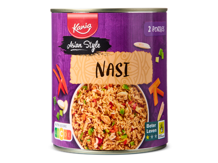 Blik nasi of bami