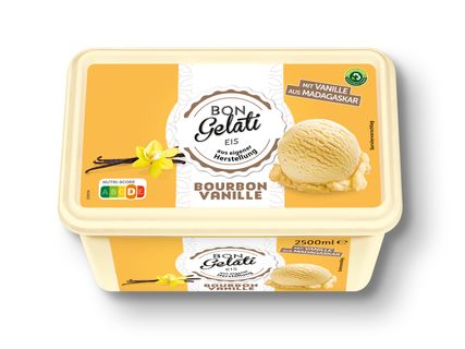 Bon Gelati Eisschale Bourbon Vanille