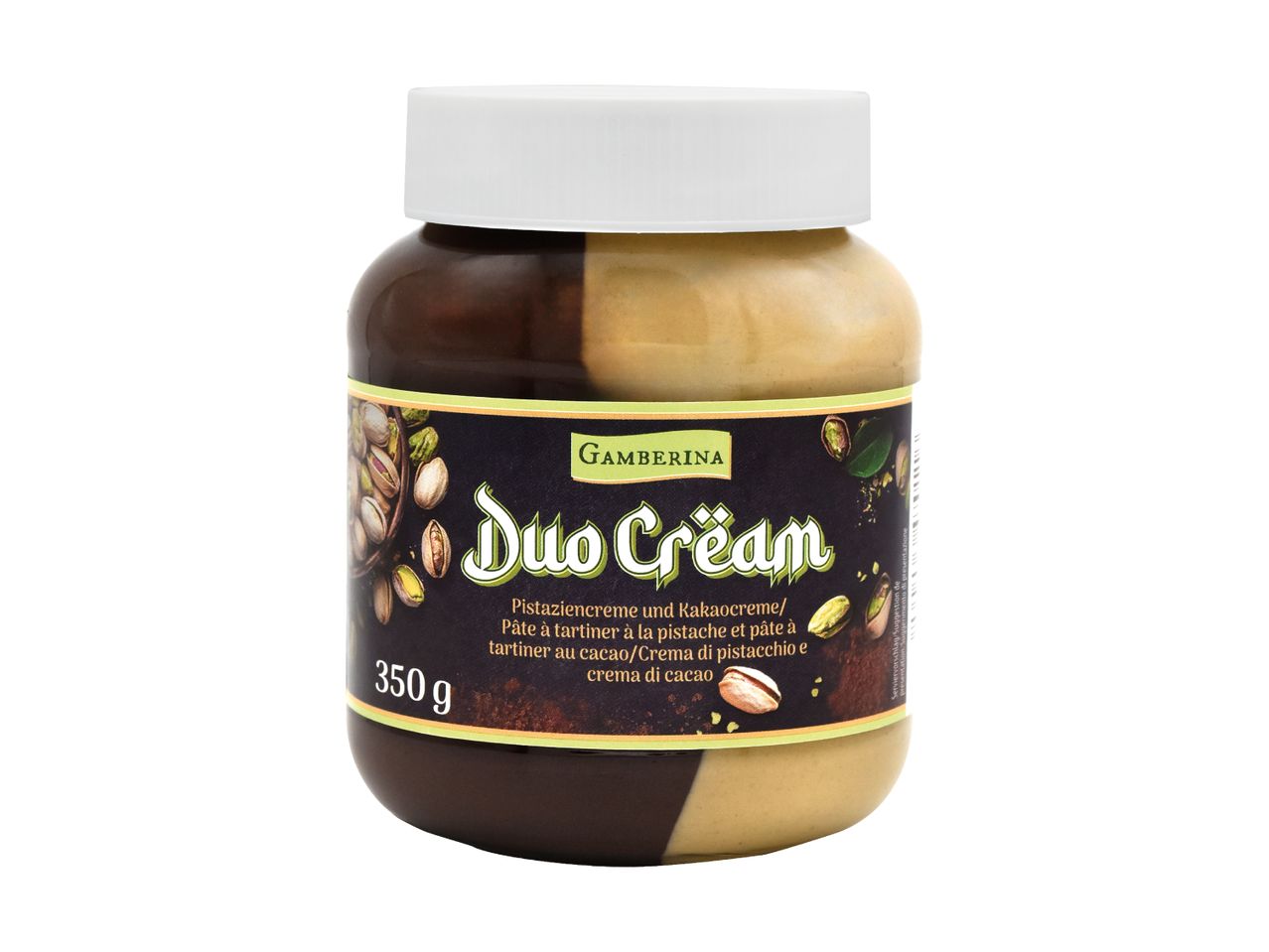 J.D. GROSS / GAMBERINA Dubai Chocolate / Duo Cream Spread | Lidl