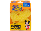 Sárga, Mickey egér alakú szivacs narancssárga csomagolásban, rajta a 'Special Edition Scrub Daddy' felirattal.