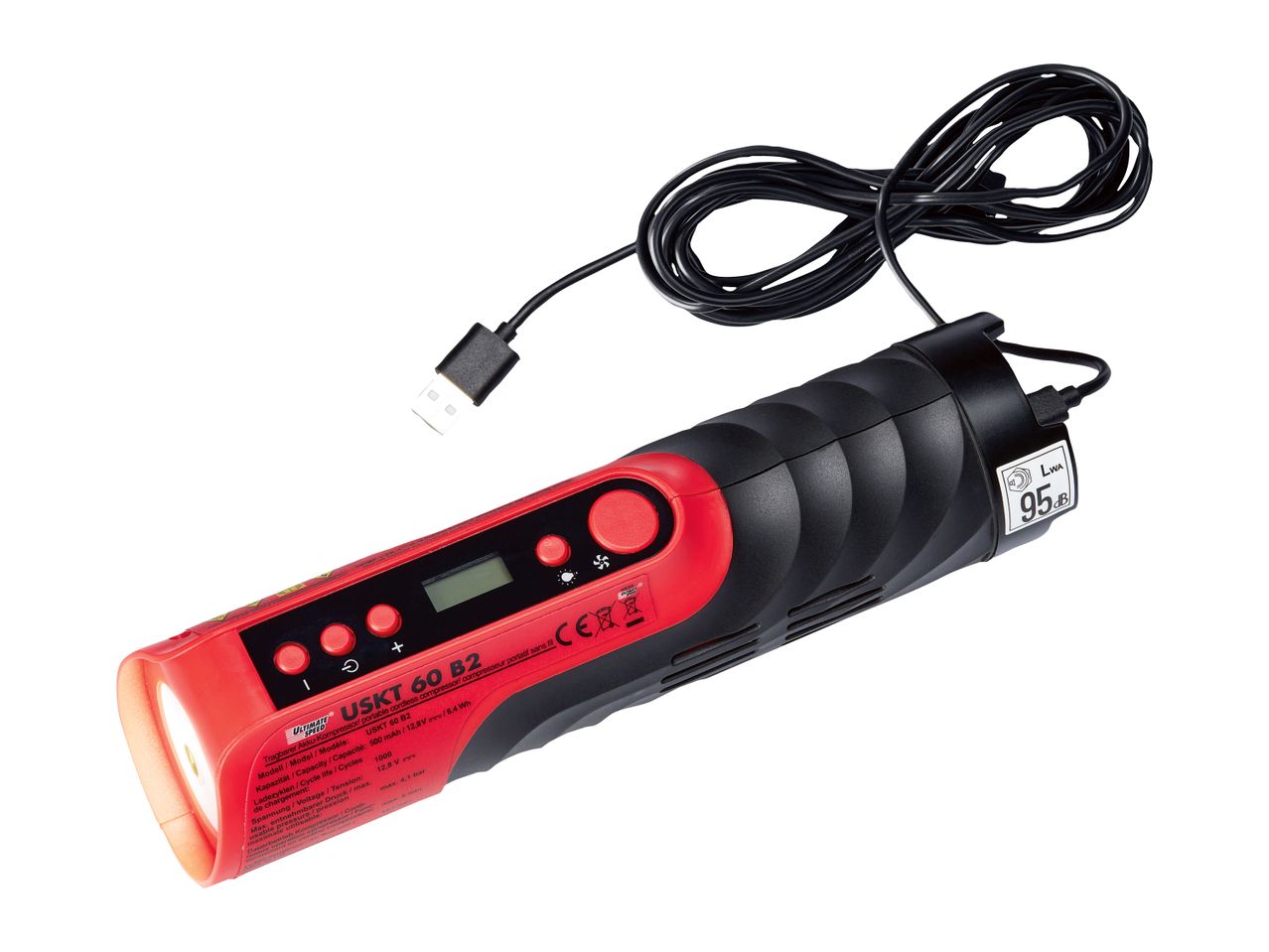 Go to full screen view: Ultimate Speed Portable Cordless Compressor - Image 8