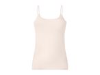 Women's light pink spaghetti strap camisole top