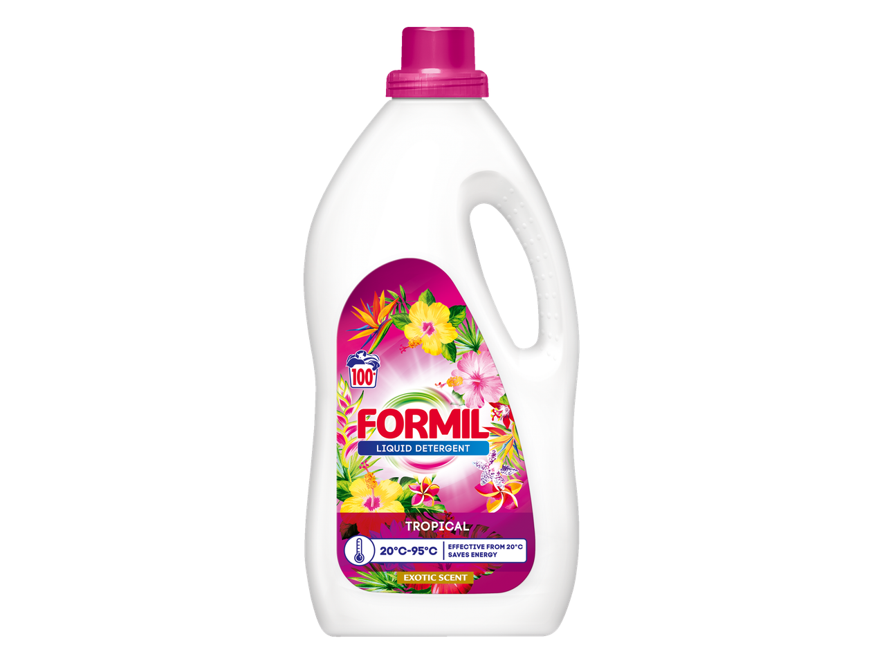Formil Tropical vloeibaar wasmiddel: exotische geur.