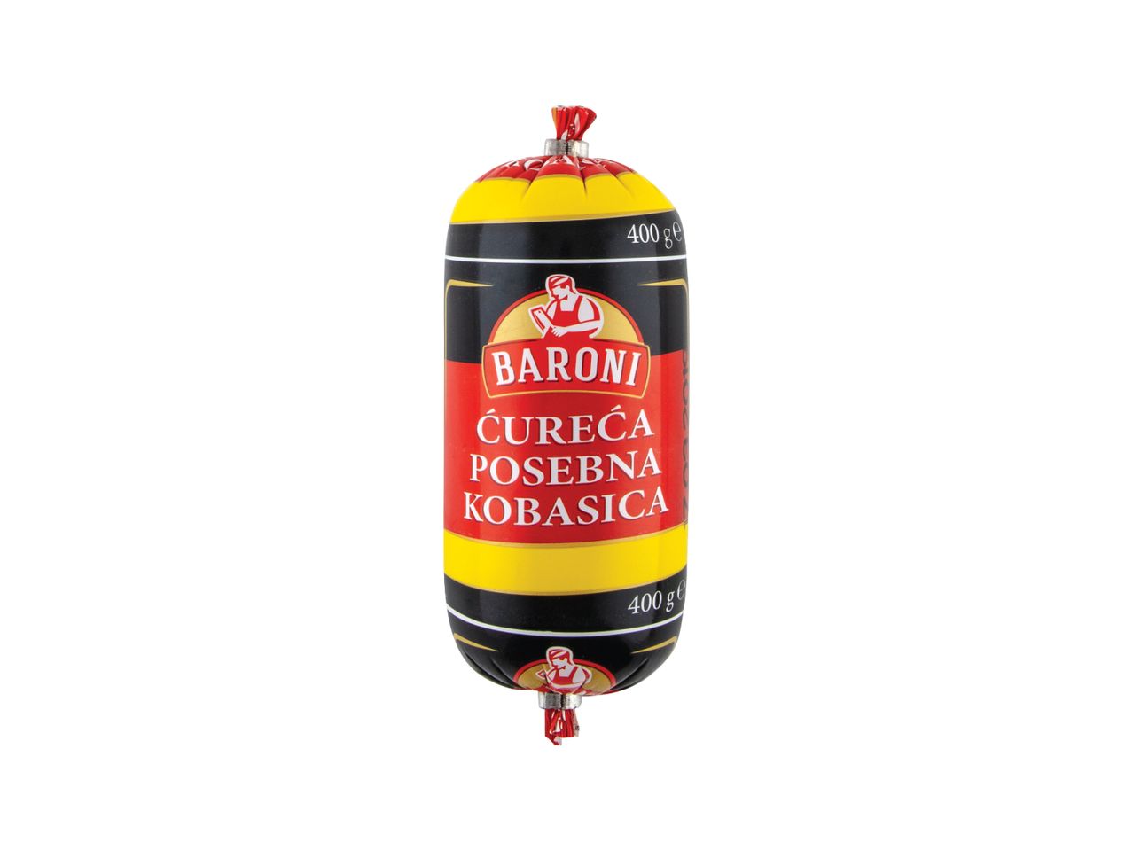 Baroni ćureća posebna kobasica, 400g.