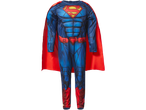 Kids' Superman costume with a red cape