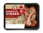 Rose Barbecue Vinger kyllingeprodukt med BBQ marinade.