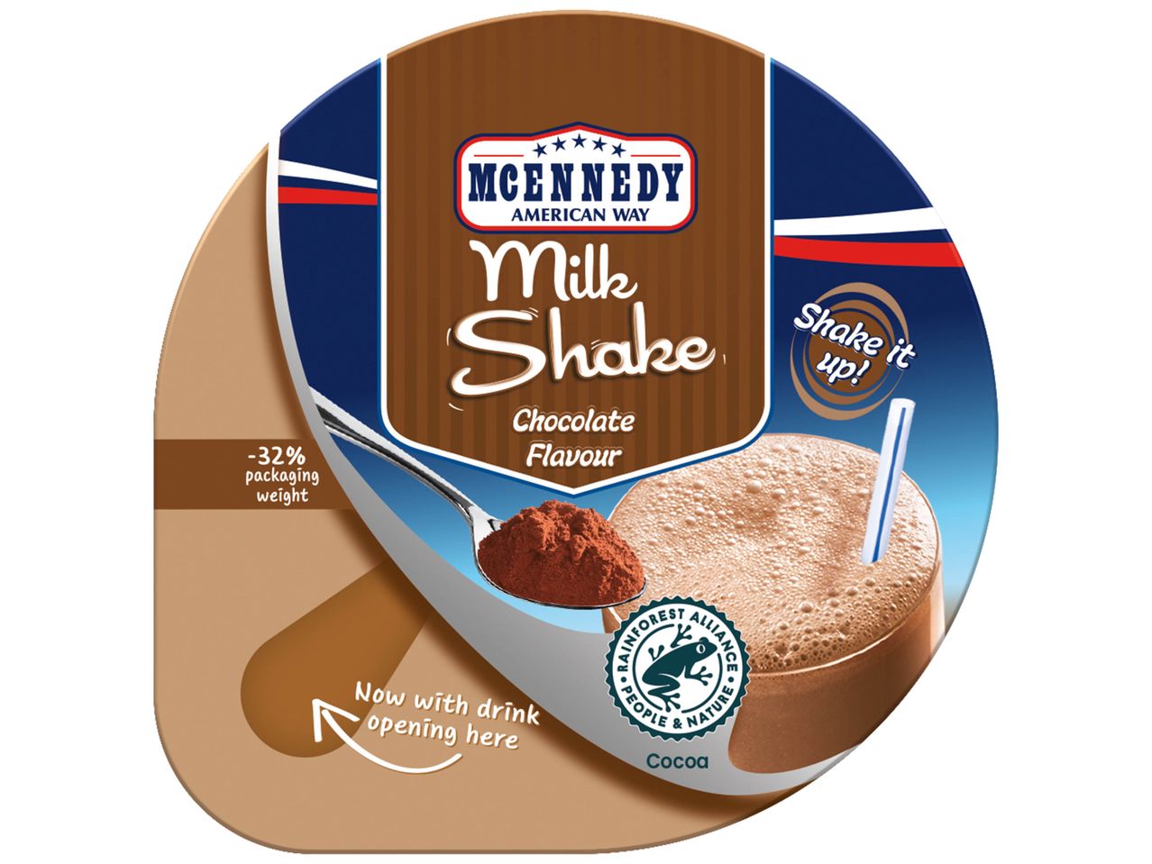 Milkshake au chocolat McEnnedy.