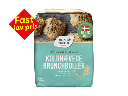 Valsemøllen Koldhævede brunchboller