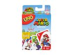 Super Mario themed card game box, featuring Mario, Luigi, and Toad characters.