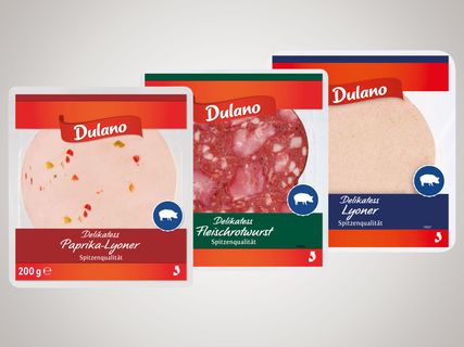 Dulano: Die Wurst und bester Eigenmarke Fleisch Lidl für in Qualität