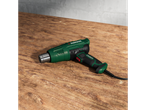 Parkside PHLG 2000 B2 heat gun on wooden surface.