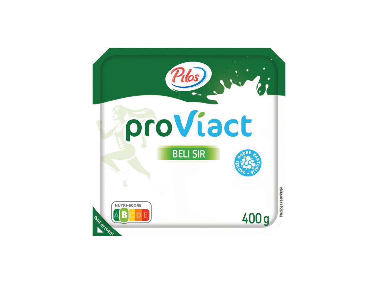 Pilos proViact: Beli sir (400g) sa dobrim bakterijama.
