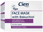 Cien Vegan gezichtsmasker met Bakuchiol voor een perfect gevoede huid, geschikt voor alle huidtypen en parfumvrij.