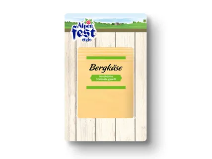 Alpenfest Bergkäse Scheiben