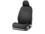 ULTIMATE SPEED black car seat cover set.