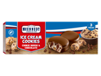 Biscuits glacés McEnnedy : pâte à biscuits et chocolat.