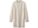 Esmara Ladies' Jumper Dress, a cream cable knit sweater dress