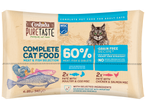 Пълноценна котешка храна с 60% месо и риба, без зърнени култури, 4x85g.