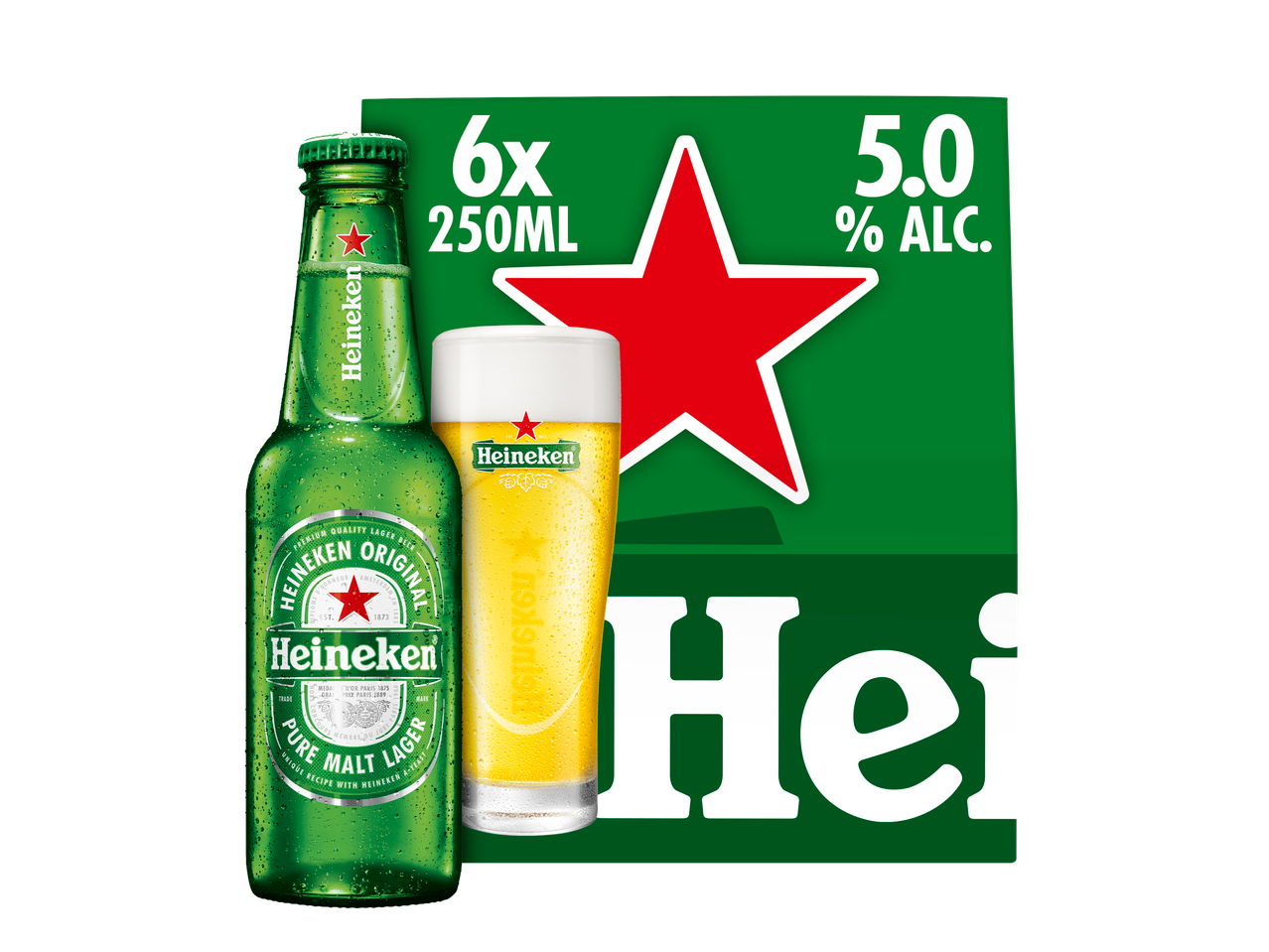 Ga naar volledige schermweergave: Heineken 6-pack - afbeelding 1