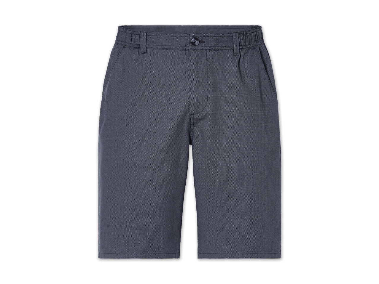 Graue Schulshorts für Jungen.