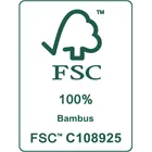 FSC C108925: 100% bambus.