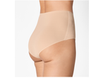 Chiloți fără cusături cu talie înaltă ESMARA pentru femei, de culoare nude, vedere laterală.