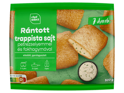 Rántott trappista sajt