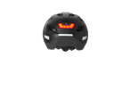 Bicycle helmet with rear light.