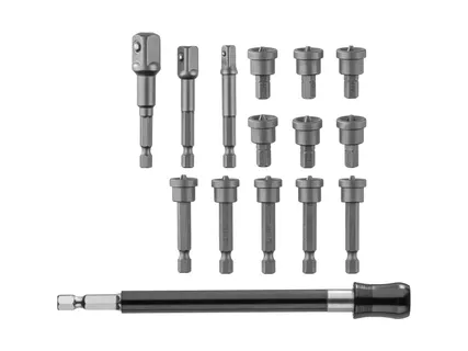 PARKSIDE® Vierkantadapter-/Trockenbau-Bit-Set/Schnellverschluss-Bithalter