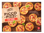 Trattoria Alfredo Picco Pizzi Salame: 12 mini-pizza's met salami.
