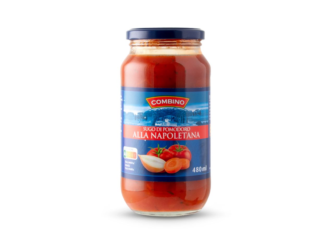 Staklenka Combino umaka od rajčice alla Napoletana, 480 ml
