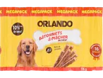 Bâtonnets à mâcher Orlando pour chien au bœuf, 16 bâtonnets, 176g megapack.