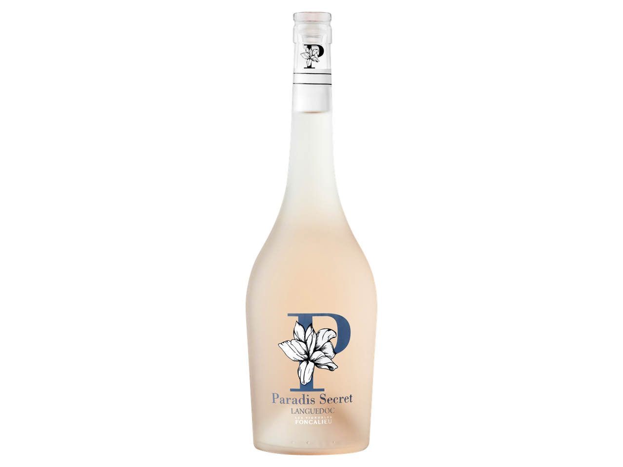 Fles rosé Paradis Secret uit Languedoc.