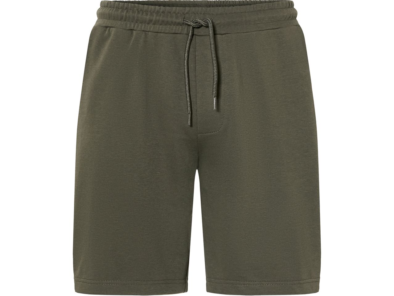 Bermuda sportivi verde oliva con coulisse.