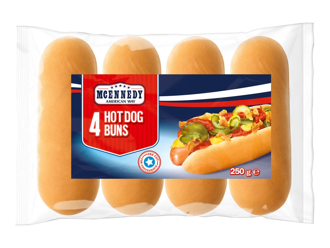 MCENNEDY Bułki do hot dogów