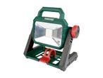 Luz de trabalho LED Parkside com suporte ajustável.