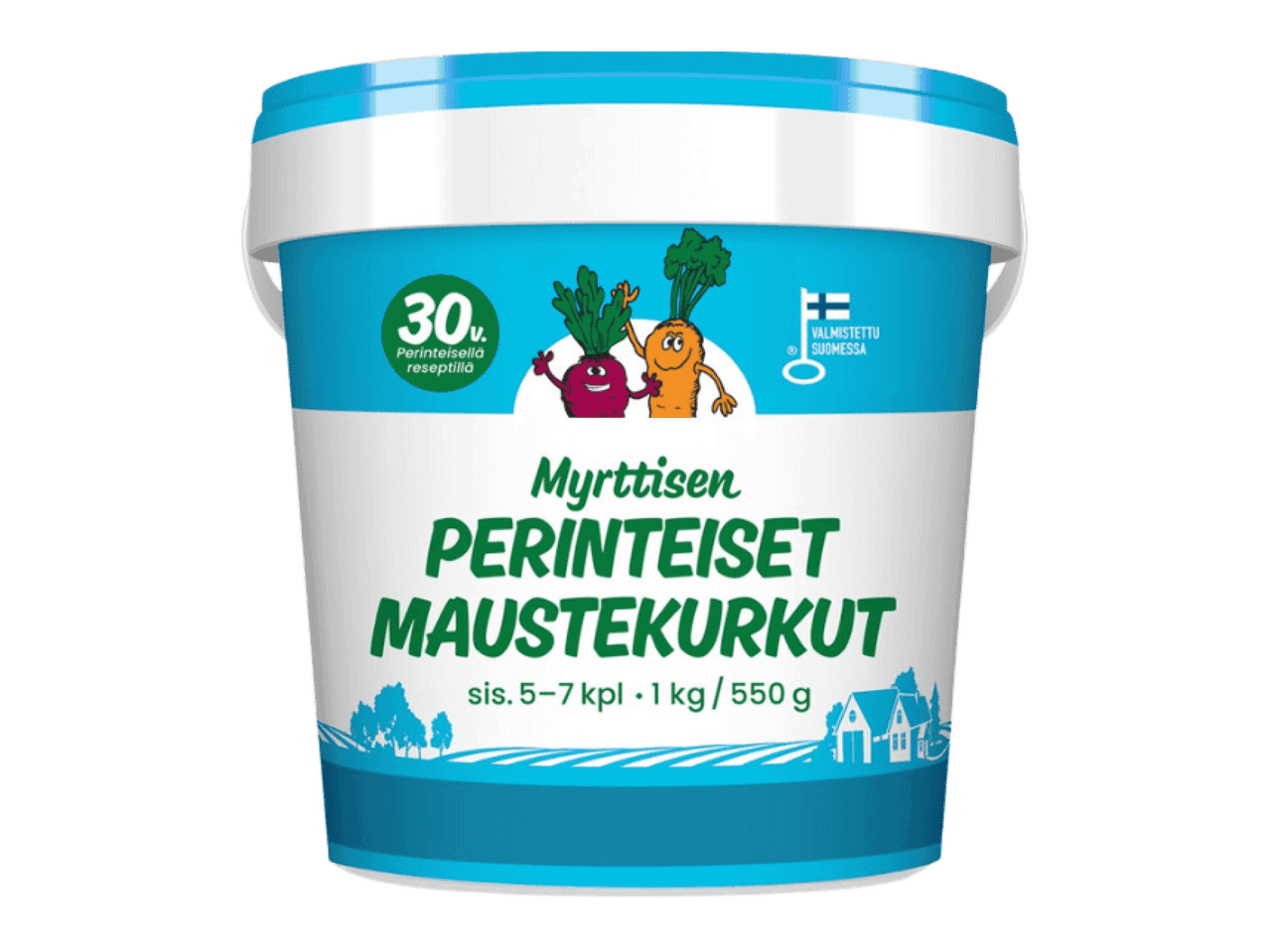 Perinteiset maustekurkut