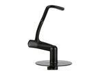 Black plastic dough hook attachment for a stand mixer