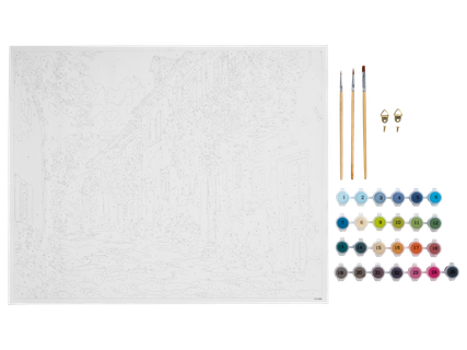 Piešimo pagal skaičius rinkinys