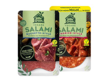 Billie Green Vegane Salami